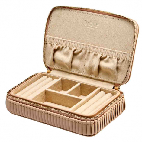 Bote  Bijoux Wolf 1834 - Bella Zip Case - Mocha