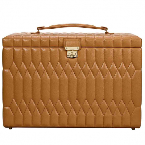 Boîte à Bijoux Wolf 1834 - Lauren Extra Large Jewellery Box - Caramel à combiner