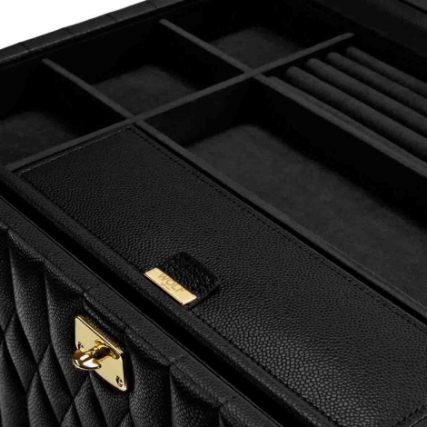 Bo�te � Bijoux Wolf 1834 - Lauren Extra Large Jewellery Box - Noir
