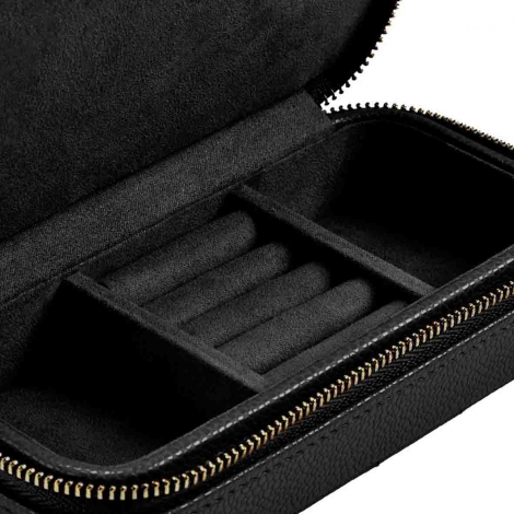 Bo�te � Bijoux Wolf 1834 - Lauren Extra Large Jewellery Box - Noir