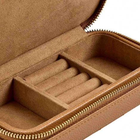 Bo�te � Bijoux Wolf 1834 - Lauren Large Jewellery Box - Caramel