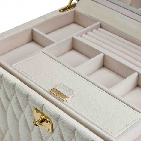 Bo�te � Bijoux Wolf 1834 - Lauren Large Jewellery Box - Ivoire