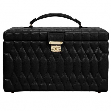 Bo�te � Bijoux Wolf 1834 - Lauren Large Jewellery Box - Noir