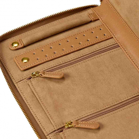 Bo�te � Bijoux Wolf 1834 - Lauren Large Portfolio - Caramel