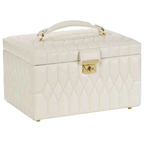 Bo�te � Bijoux Wolf 1834 - Lauren Medium Jewellery Box - Ivoire