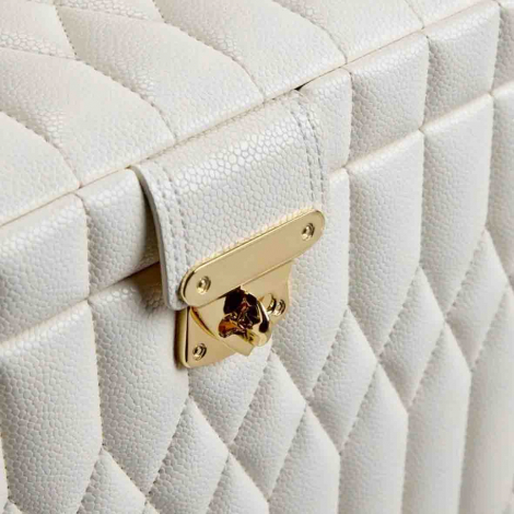 Bo�te � Bijoux Wolf 1834 - Lauren Medium Jewellery Box - Ivoire