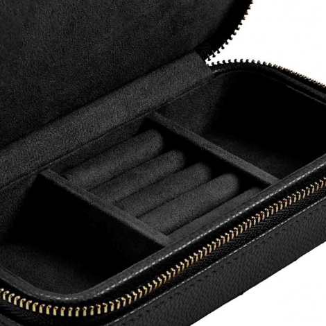 Bo�te � Bijoux Wolf 1834 - Lauren Medium Jewellery Box - Noir