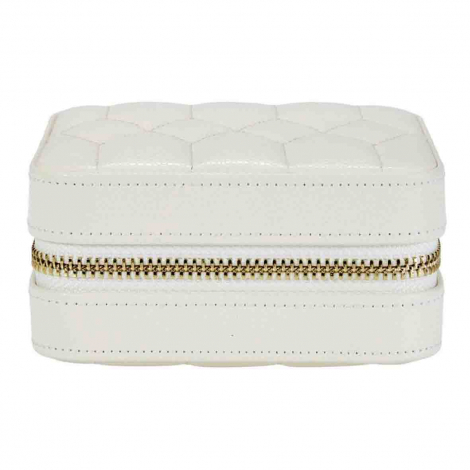 Boîte à Bijoux Wolf 1834 - Lauren Zip Travel Case - Ivoire à combiner