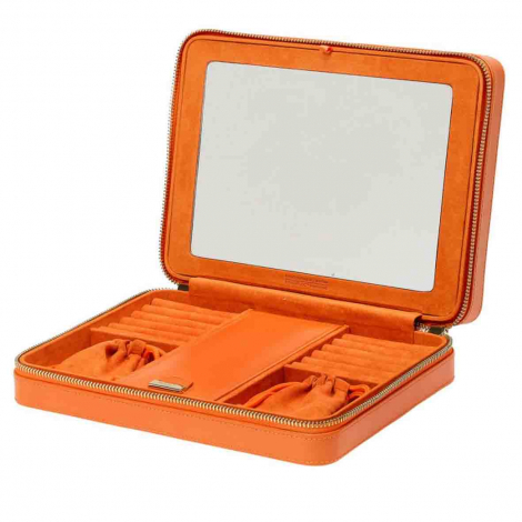 Bote  Bijoux Wolf 1834 - Maria Large Zip Case - Orange