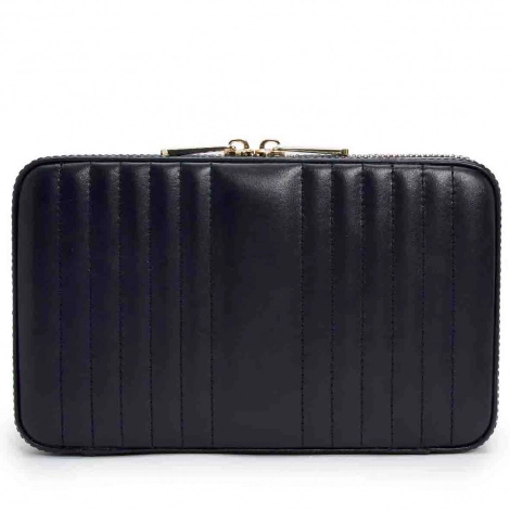 Bote  Bijoux Wolf 1834 - Maria Medium Zip Case - Bleu Navy