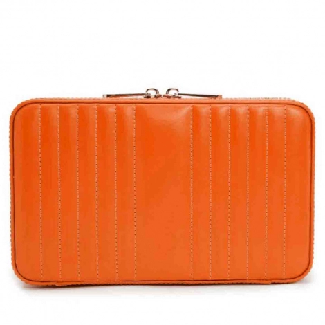 Bote  Bijoux Wolf 1834 - Maria Medium Zip Case - Tangerine