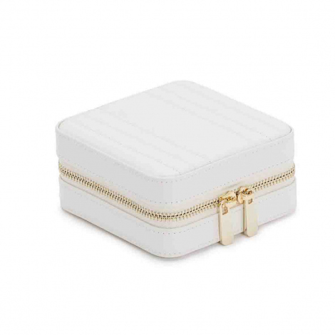 Bote  Bijoux Wolf 1834 - Maria Small Zip Case - Blanc