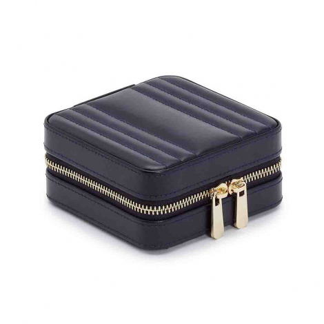 Bote  Bijoux Wolf 1834 - Maria Small Zip Case - Bleu Navy