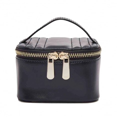 Bote  Bijoux Wolf 1834 - Maria Zip Jewelry Cube - Bleu Navy