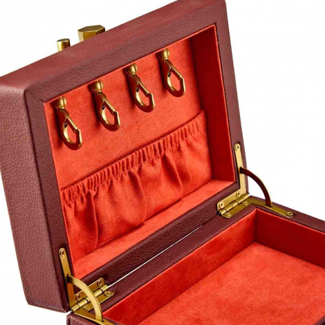 Bo�te � Bijoux Wolf 1834 - Marla Aaron Baby Everything Box - Bordeau