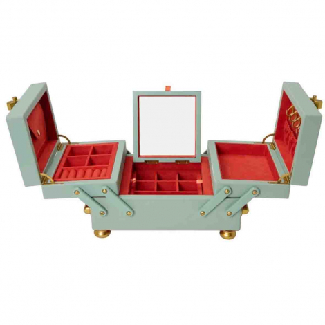 Bote  Bijoux Wolf 1834 - Marla Aaron Baby Everything Box - Celadon