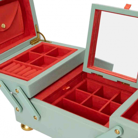Bote  Bijoux Wolf 1834 - Marla Aaron Baby Everything Box - Celadon
