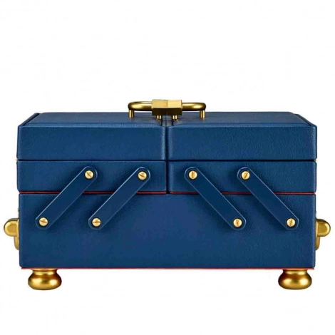 Bote  Bijoux Wolf 1834 - Marla Aaron Baby Everything Box - Navy