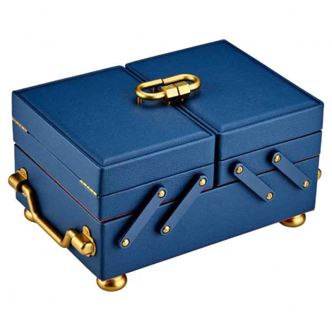 Bote  Bijoux Wolf 1834 - Marla Aaron Baby Everything Box - Navy