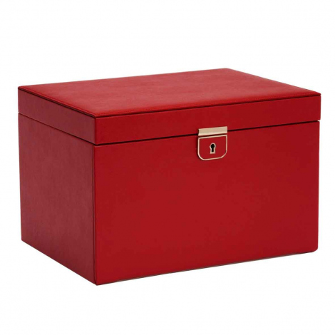 Bote  Bijoux Wolf 1834 - Palermo Large Jewelry Box- Rouge