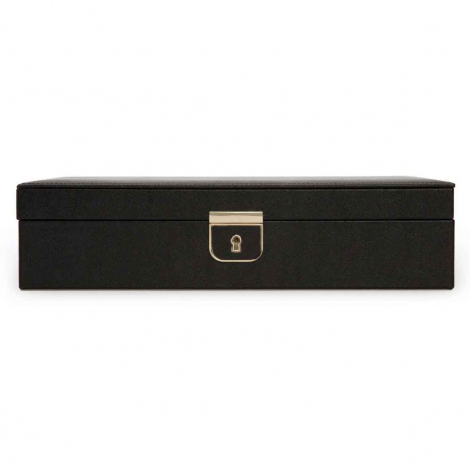 Bote  Bijoux Wolf 1834 - Palermo Medium Jewelry Box- Noir