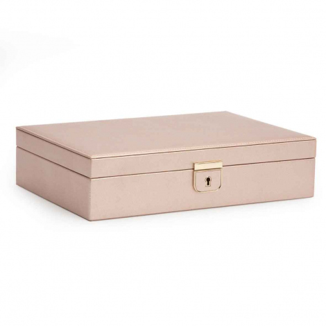 Bote  Bijoux Wolf 1834 - Palermo Medium Jewelry Box- Rose Gold