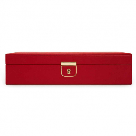 Bote  Bijoux Wolf 1834 - Palermo Medium Jewelry Box- Rouge