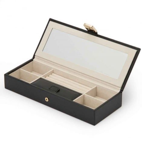 Bote  Bijoux Wolf 1834 - Palermo Safe Deposit Box- Noir