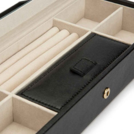 Bote  Bijoux Wolf 1834 - Palermo Safe Deposit Box- Noir
