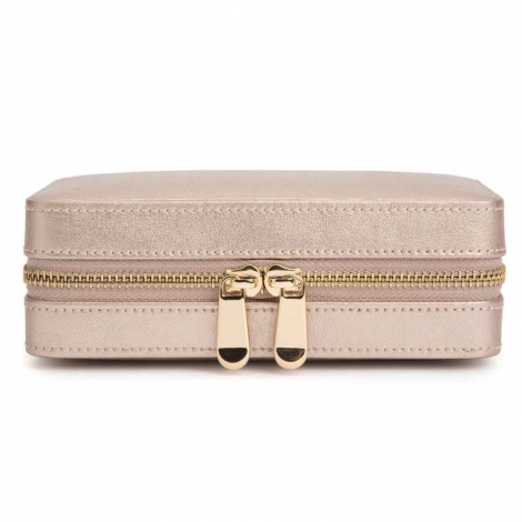 Bote  Bijoux Wolf 1834 - Palermo Zip Case- Rose Gold