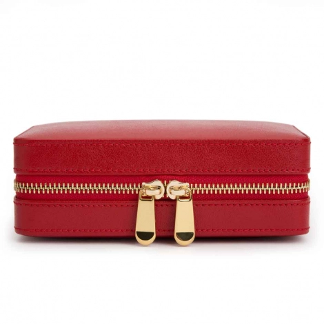 Bote  Bijoux Wolf 1834 - Palermo Zip Case- Rouge