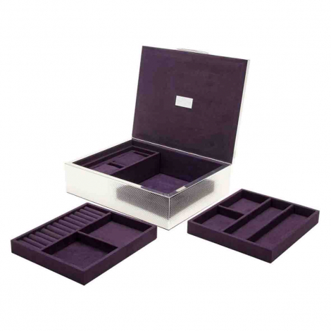 Bote  Bijoux Wolf 1834 - Silver Watch Jewellery and Legacy Box 