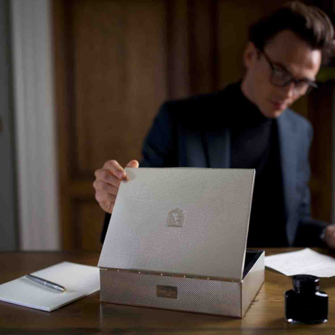 Bote  Bijoux Wolf 1834 - Silver Watch Jewellery and Legacy Box 