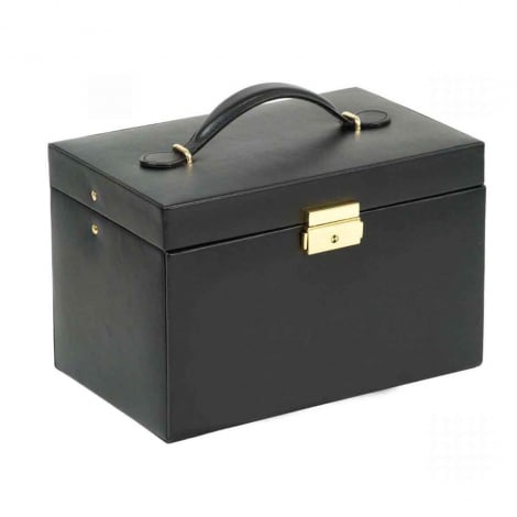 Bote  Bijoux Wolf 1834 - Small Jewellery Box - Noir