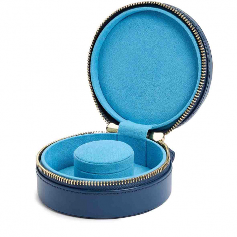 Bote  Bijoux Wolf 1834 - Sophia Round Zio Case - Indigo