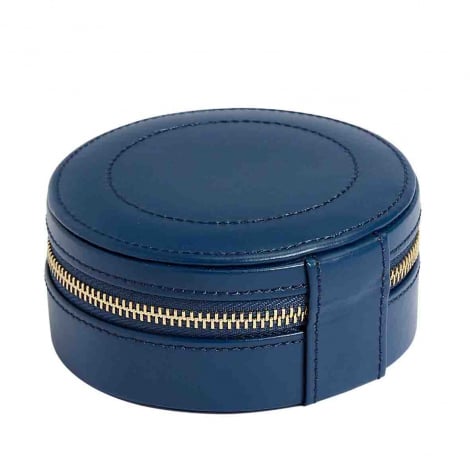 Bote  Bijoux Wolf 1834 - Sophia Round Zio Case - Indigo