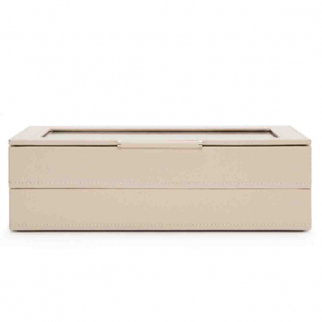 Bote  Bijoux Wolf 1834 - Sophia Stackable Trays - Ivoire