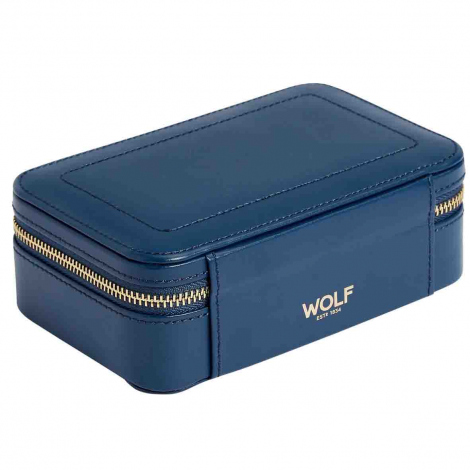 Bote  Bijoux Wolf 1834 - Sophia Travel Zip Case - Indigo