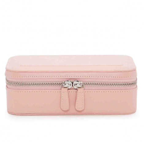 Bote  Bijoux Wolf 1834 - Sophia Travel Zip Case - Rose Quartz