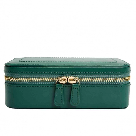 Bote  Bijoux Wolf 1834 - Sophia Travel Zip Case - Vert Fort