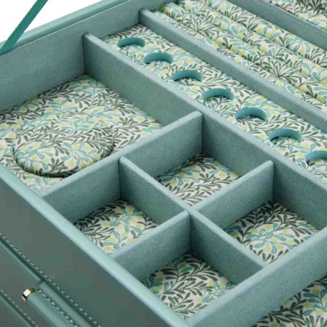 Bo�te � Bijoux Wolf 1834 - WOLF x Fiona Howard Sophia Jewellery Box - Jade
