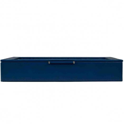 Bo�te � Bijoux Wolf 1834 - WOLF x Fiona Howard Sophia Jewellery Box Window - Indigo