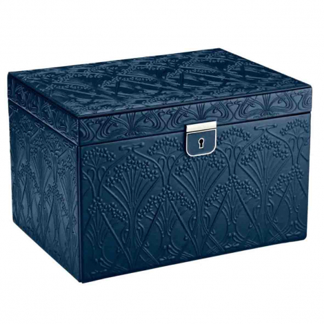 Bo�te � Bijoux Wolf 1834 - Wolf X Liberty large Jewelry Box - bleu