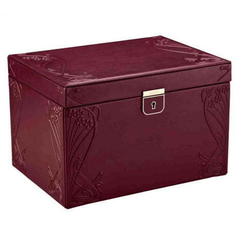 Bo�te � Bijoux Wolf 1834 - Wolf X Liberty large Jewelry Box - Bordeau