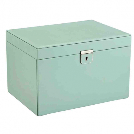 Bo�te � Bijoux Wolf 1834 - Wolf X Liberty large Jewelry Box - Vert pastel