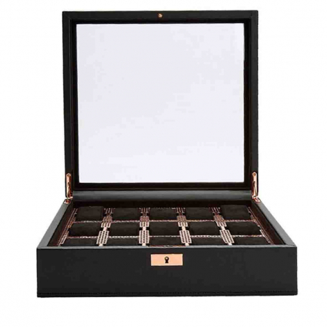 Boite Montre Wolf 1834 - Axis 15 Pcs Watch Box - Copper