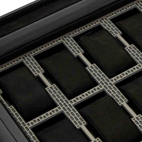 Boite Montre Wolf 1834 - Axis 15 Pcs Watch Box - Powder