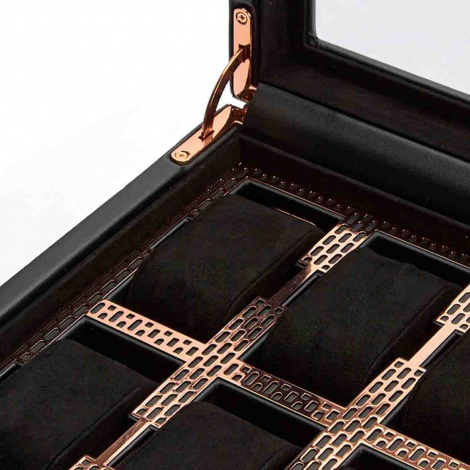 Boite Montre Wolf 1834 - Axis 8 Piece Watch Box - Copper