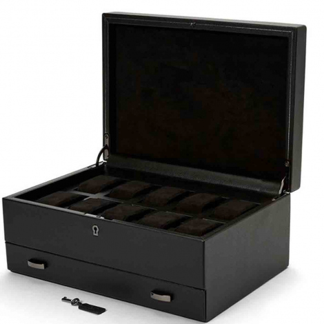 Bote Montre Wolf 1834 - British Racing 10 Pcs Watch Box with Storage