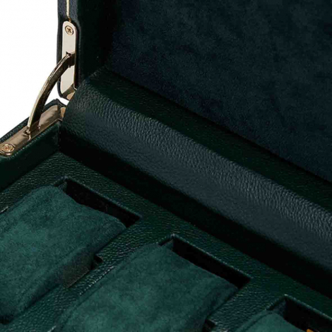 Boite Montre Wolf 1834 - British Racing 15 Pcs Watch Box - Vert